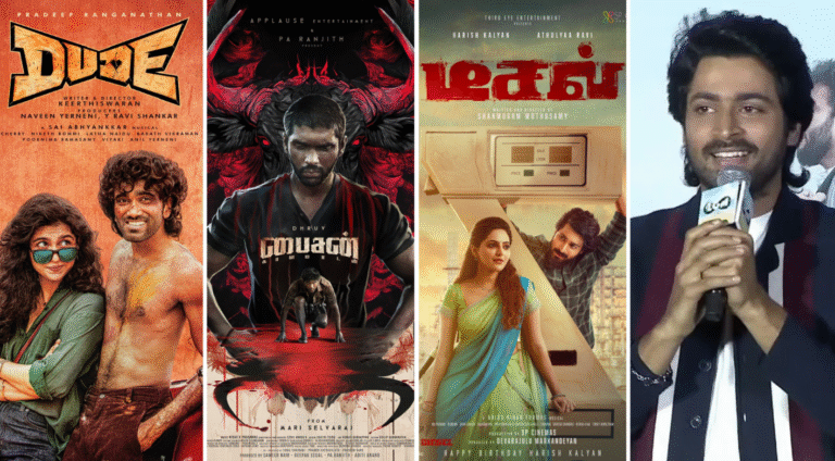 பிரதீப், துருவ்- தீபாவளி ரேஸில் மோதுவது ஏன்? –   ஹரிஷ் கல்யாண் ஓபன்!